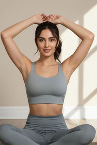 Zelocity High Impact Moisture Wicking Sports Bra - Wild Dove — thumbnail 2